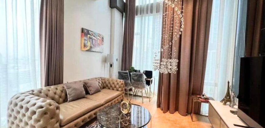 Luxury Duplex Condo for Rent at Chidlom 1 bedroom Nice Beautiful Room Bangkok