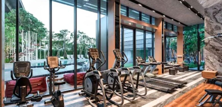 Condo for Rent 2 bedrooms at THE BASE Garden Rama 9 Great Location Near ARL