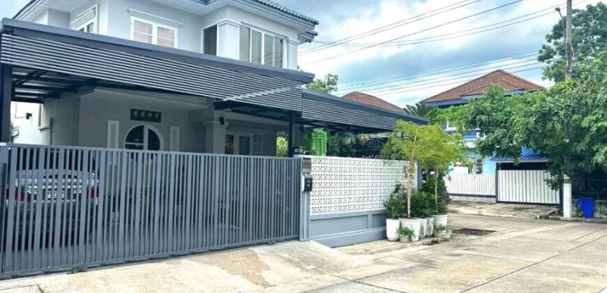 ขายบ้านเดี่ยว 2 ชั้น 3 ห้องนอน หลังมุม บ้านสวย ทำเลดี ขายถูก สุวินทวงศ์ มีนบุรี