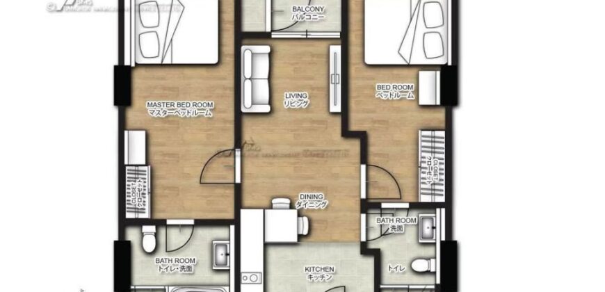 Condo for Rent 2 bedroom at Sukhumvit 36 BTS Thonglor Bangkok