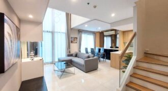 Duplex Condo for Rent at Asoke – Great Natural Light & Near MRT and ARL
