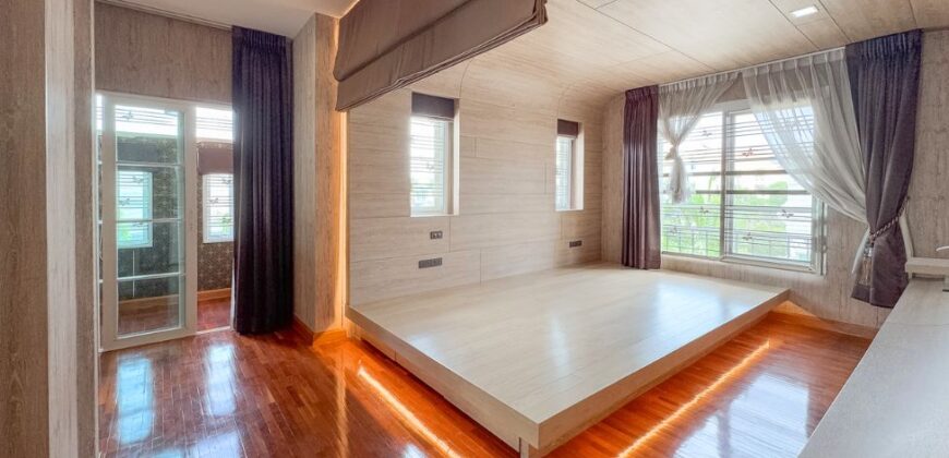 ขายบ้านเดี่ยวสุดหรู สไตล์ยุโรป หลังมุม 3 ห้องนอน เขตประเวศ ใกล้ทางด่วน