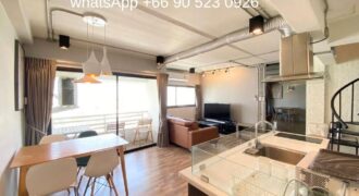 Modern Duplex Condo for Rent : 2 bedrooms, BTS Thonglor