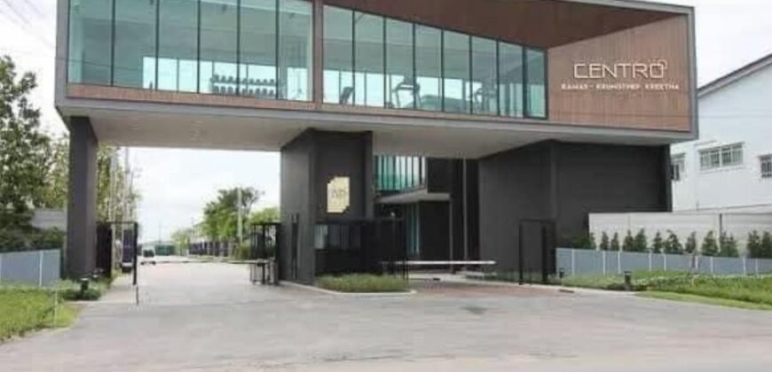 ขายบ้านเดี่ยว Centro พระราม 9 – กรุงเทพกรีฑา ราคา 9.9 ล้าน