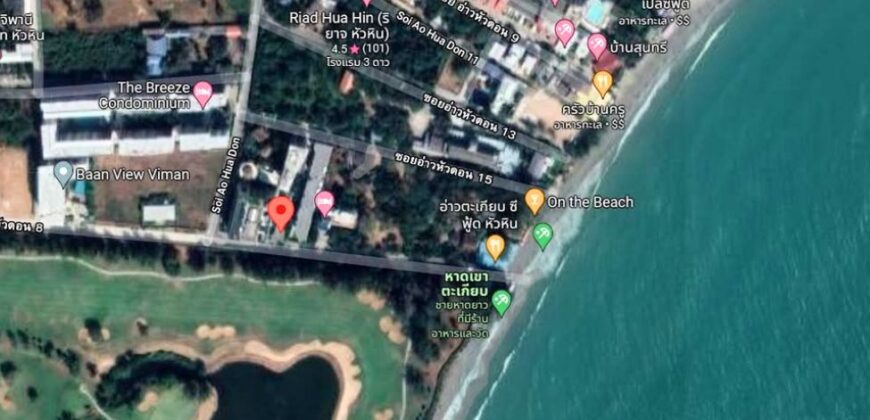 3-Bedroom Condo for Sale at The Pine Hua Hin just 200 m. from the beach