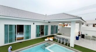 Sale Pool Villa House with Tenant – 3-Year Lease Agreement at Huay Yai, Pattaya