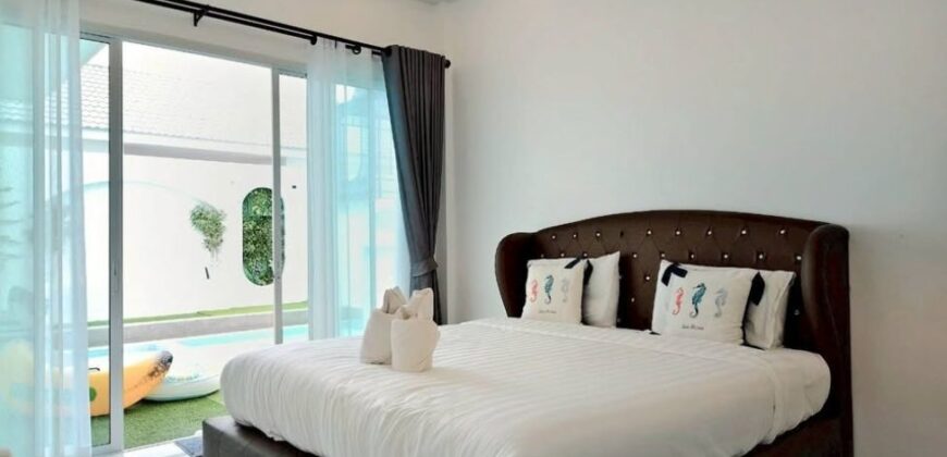 Sale Pool Villa House with Tenant – 3-Year Lease Agreement at Huay Yai, Pattaya