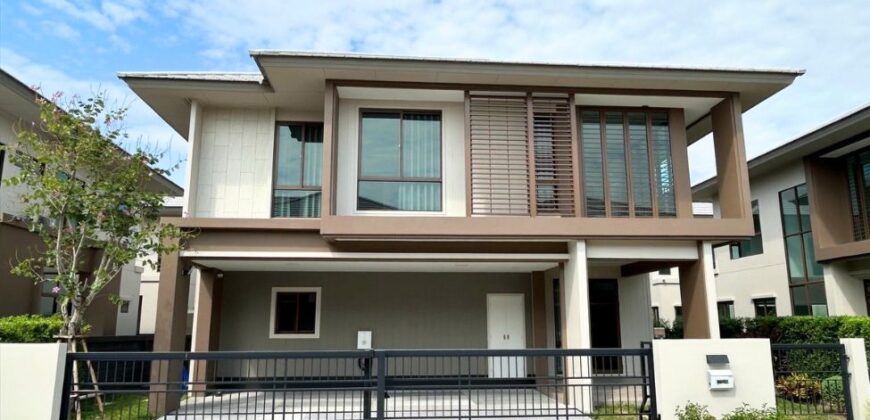 ขายบ้านเดี่ยวใหม่ 2 ชั้น โครงการบุราสิริ กรุงเทพกรีฑา บ้านใหม่พร้อมอยู่