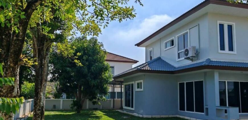 บ้านเดี่ยวสุดคุ้ม รีโนเวทใหม่ ใกล้สุวรรณภูมิ 4 ห้องนอน 152 ตร.วา บ้านน่าอยู่ บ้านหลังริม