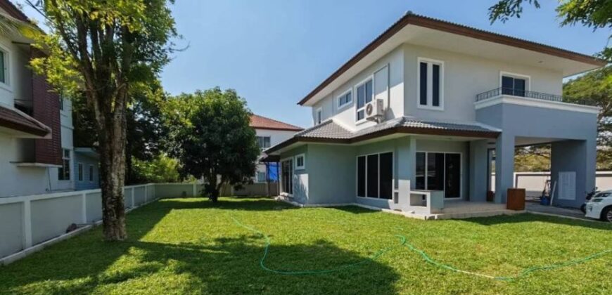 บ้านเดี่ยวสุดคุ้ม รีโนเวทใหม่ ใกล้สุวรรณภูมิ 4 ห้องนอน 152 ตร.วา บ้านน่าอยู่ บ้านหลังริม