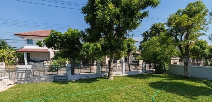 บ้านเดี่ยวสุดคุ้ม รีโนเวทใหม่ ใกล้สุวรรณภูมิ 4 ห้องนอน 152 ตร.วา บ้านน่าอยู่ บ้านหลังริม
