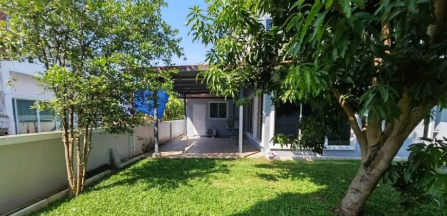 บ้านเดี่ยวสุดคุ้ม รีโนเวทใหม่ ใกล้สุวรรณภูมิ 4 ห้องนอน 152 ตร.วา บ้านน่าอยู่ บ้านหลังริม