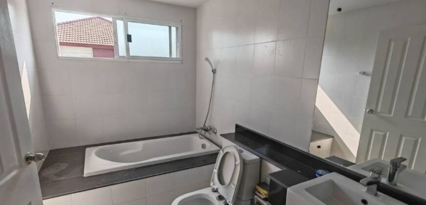 บ้านเดี่ยวสุดคุ้ม รีโนเวทใหม่ ใกล้สุวรรณภูมิ 4 ห้องนอน 152 ตร.วา บ้านน่าอยู่ บ้านหลังริม