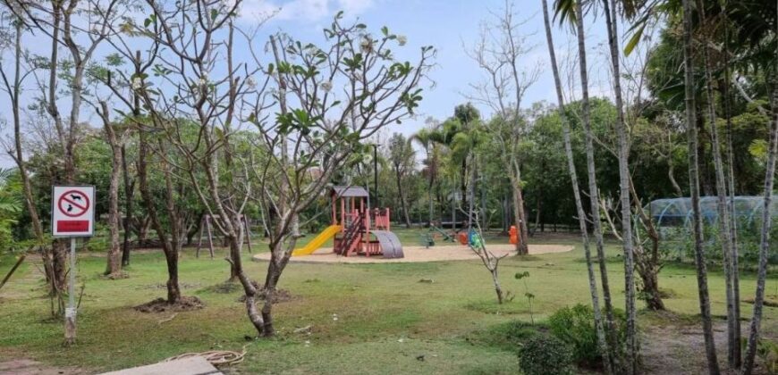 บ้านเดี่ยวสุดคุ้ม รีโนเวทใหม่ ใกล้สุวรรณภูมิ 4 ห้องนอน 152 ตร.วา บ้านน่าอยู่ บ้านหลังริม