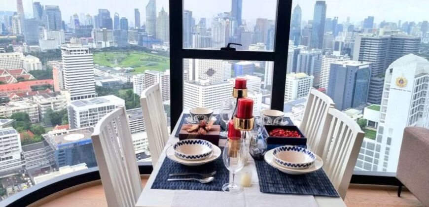 Modern Condo for Rent 2 bedrooms walk to BTS at Ratchathawi, Silom Area