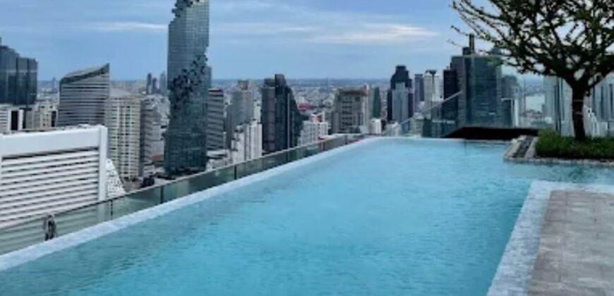 Modern Condo for Rent 2 bedrooms walk to BTS at Ratchathawi, Silom Area