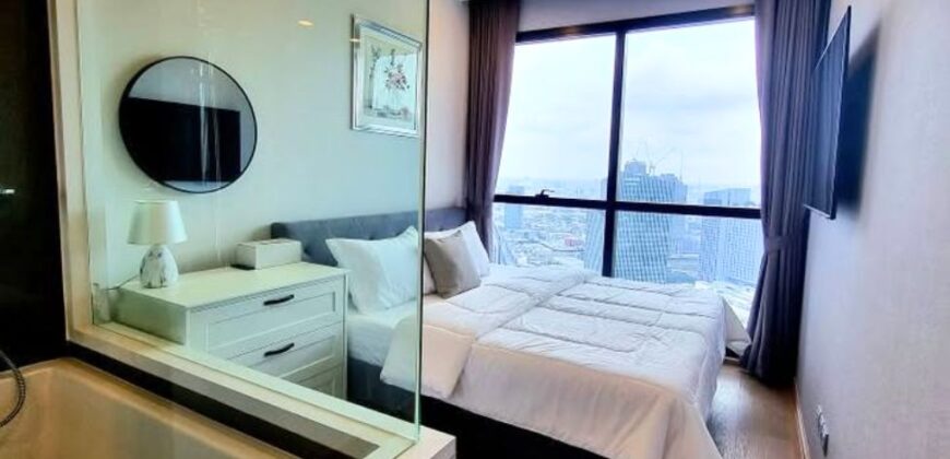 Modern Condo for Rent 2 bedrooms walk to BTS at Ratchathawi, Silom Area