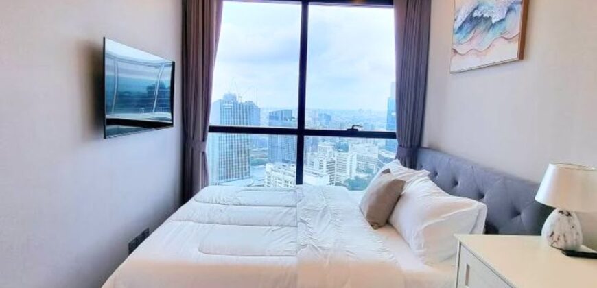 Modern Condo for Rent 2 bedrooms walk to BTS at Ratchathawi, Silom Area