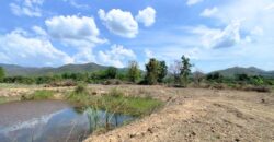 ขายที่ดิน หน้าน้ำ หลังเขา ใกล้บ้านธิ จ.ลำพูน สำหรับที่พัก รีสอร์ท หรือเพื่อการลงทุน